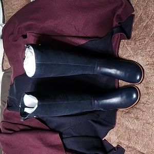 NWT Ellen DeGeneres Lagoon Blue wide calf Boots 👢